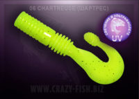 Crazy Fish POWERTAIL chartreuse