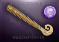 Crazy Fish ACTIVE SLUG - 7,1/gold sand
