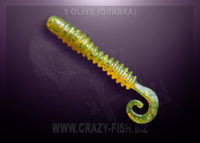 Crazy Fish ACTIVE SLUG New Style - 50/olive