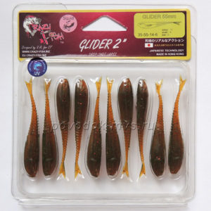 Crazy Fish GLIDER - 2,2"/UV motor oil