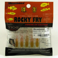 Megabass Rocky Fry 1.5 Curly tail CHERRY SHRIMP
