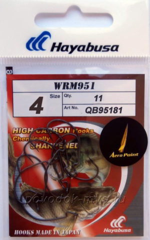 Крючки Hayabusa офсет WRM951 №4